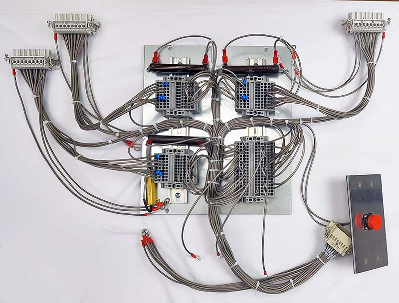 wiring for terminal blocks